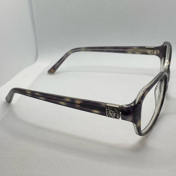 Anne Klein Black Tortoise glasses frames 56[]15 135 - Picture 8 of 15
